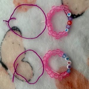 Two bff bracelet.